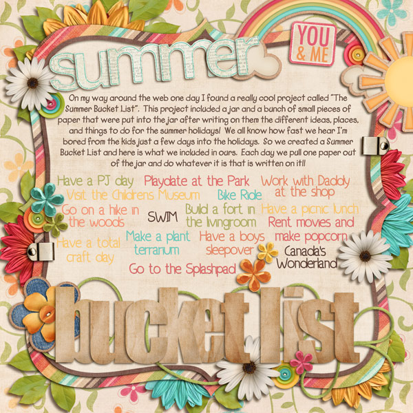Our SUMMER Bucket List