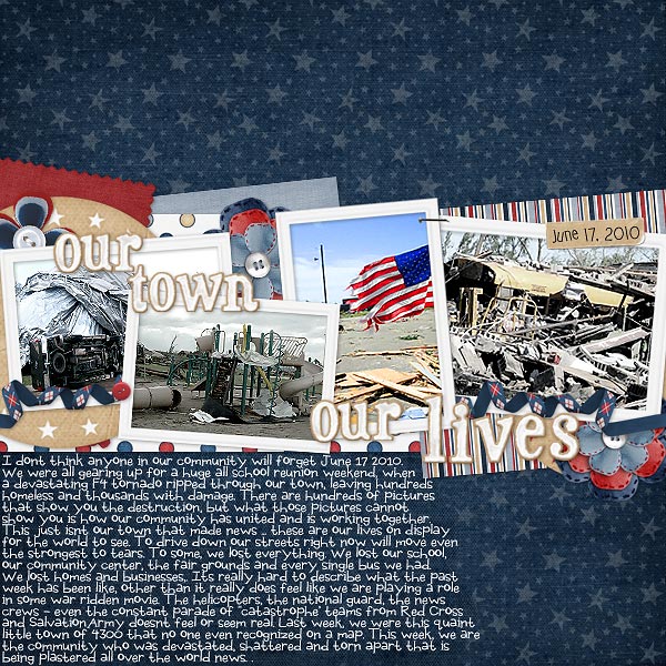 Our town, our lives
