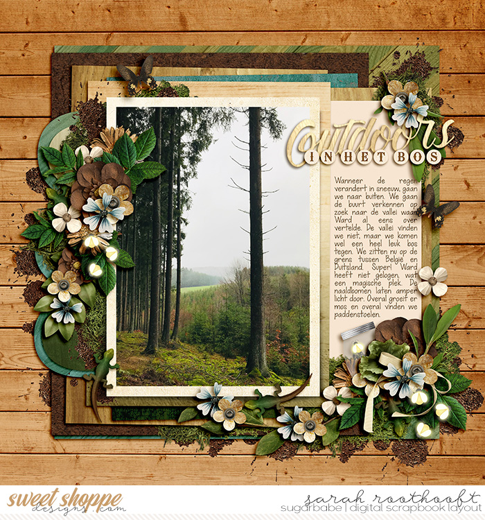Outdoors in het bos