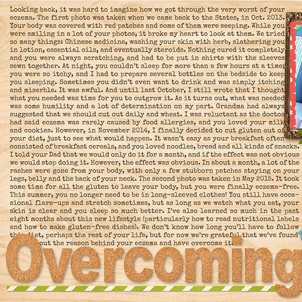 Overcoming Eczema Left
