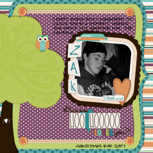 Owl Always Love You Zak
