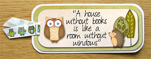 Owl bookmark