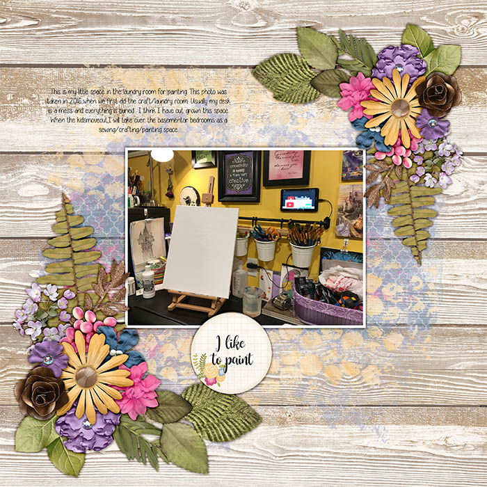 Paint craft desk