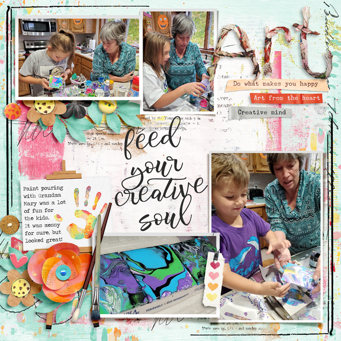 Painting with Grandma