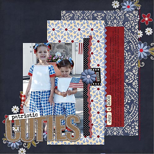 paper 2 digi 22 - Patriotic cuties