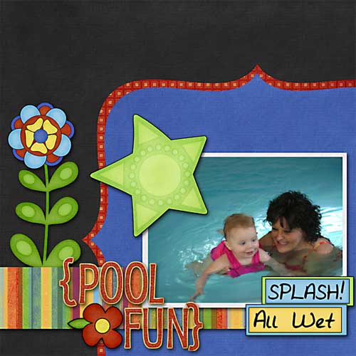 Paper 2 Digi Challenge #24 - Pool Fun