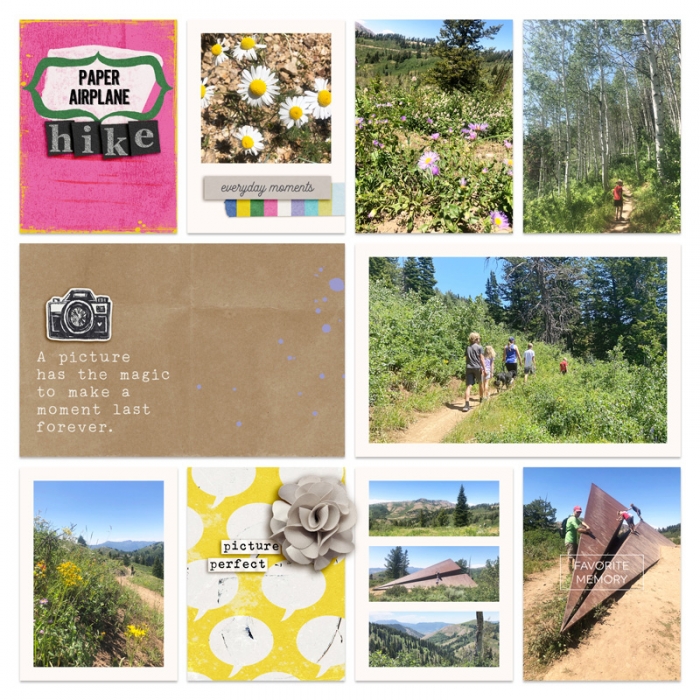 paper airplane hike - left side