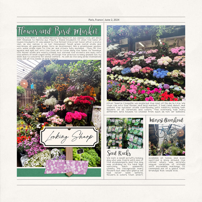 Paris Flower Market