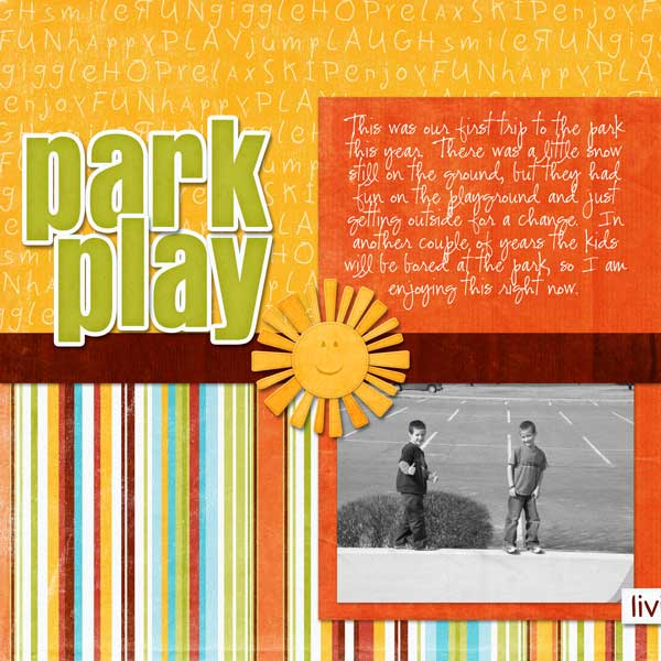park play pg 1
