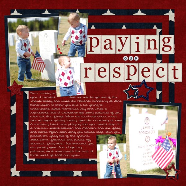 Paying Our Respect