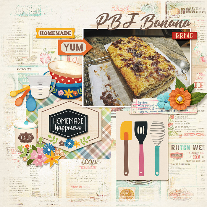 PBJ Banana Bread