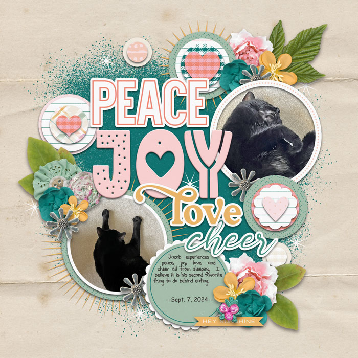 Peace Joy Love Cheer