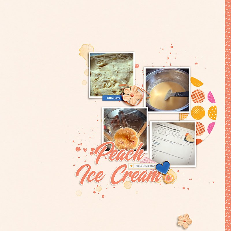 Peach Ice Cream