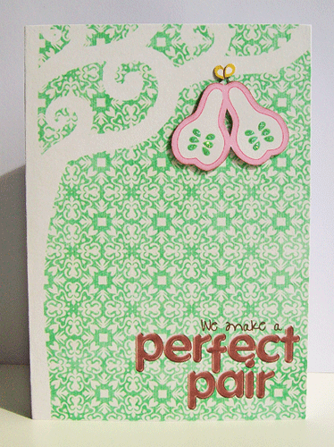 Perfect Pair card