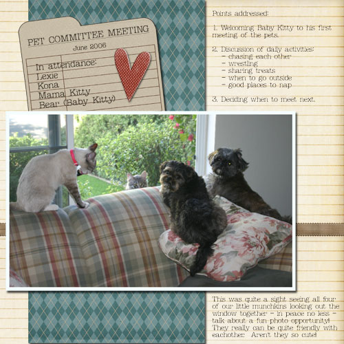 Pet Committee Meeting
