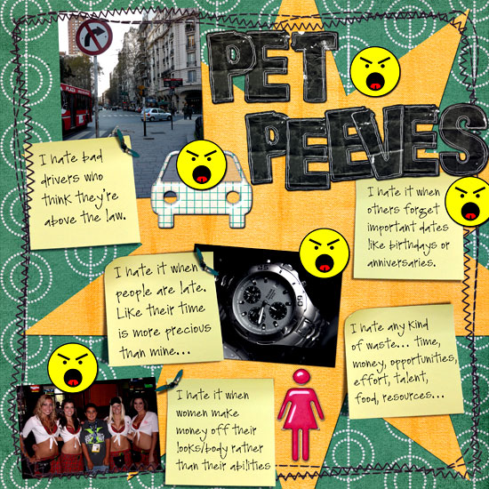 Pet Peeves