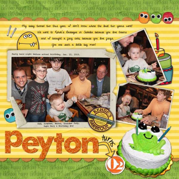 Peytons 2nd Birthday