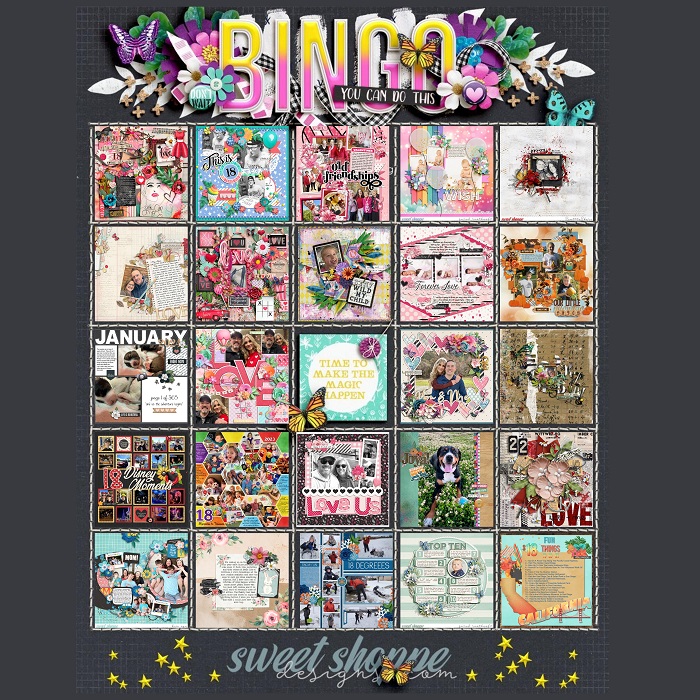 PGAD BINGO