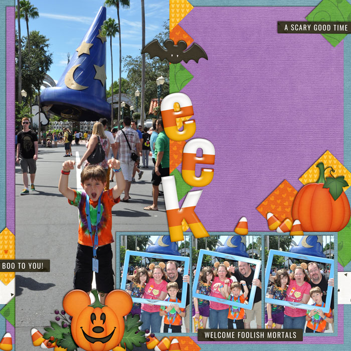 Photopass at the Sorcerer's Hat