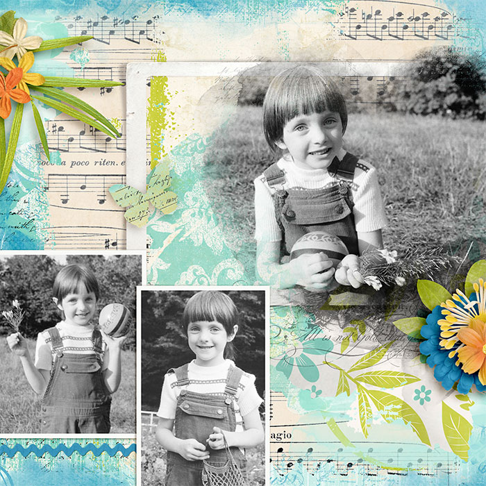 Picking flowers