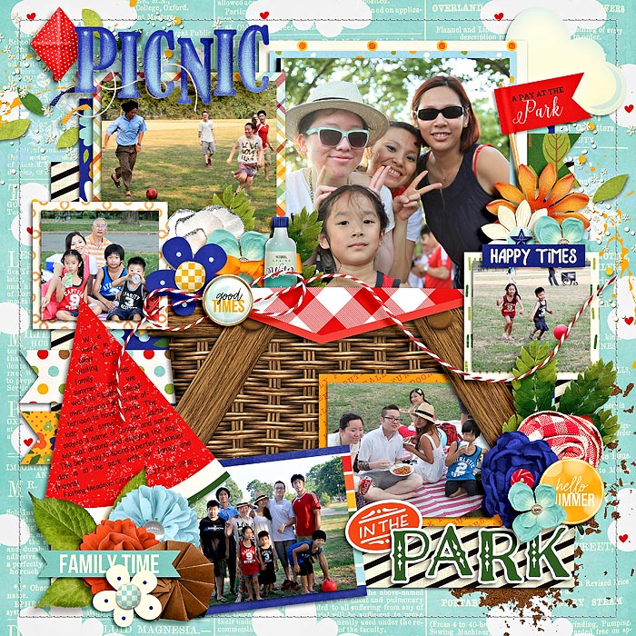 picnic at the park
