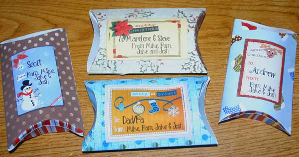 Pillow Boxes for Gift Cards