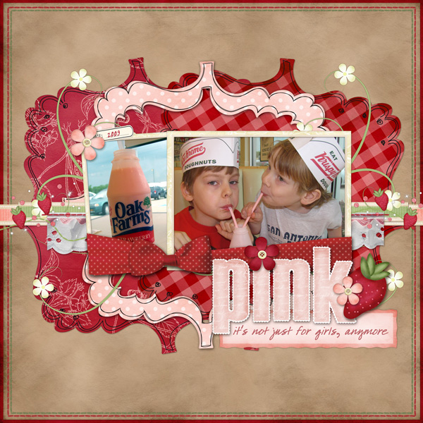 Pink...it's not just for girls, anymore