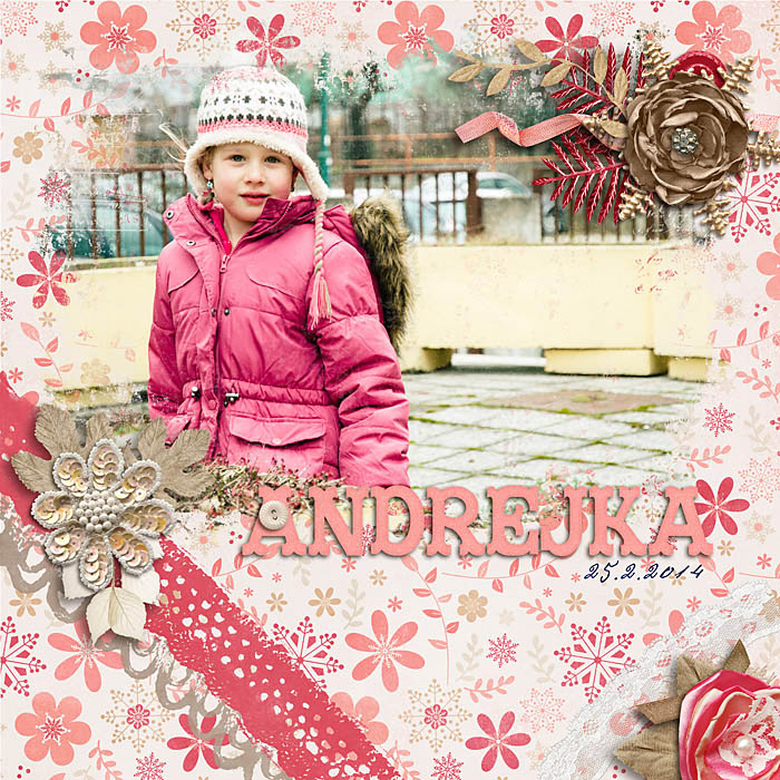 Pink winter