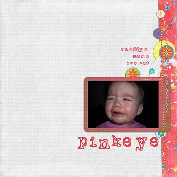 pinkeyed baby