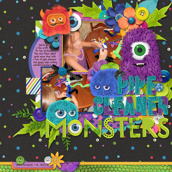 Pipe Cleaner Monsters