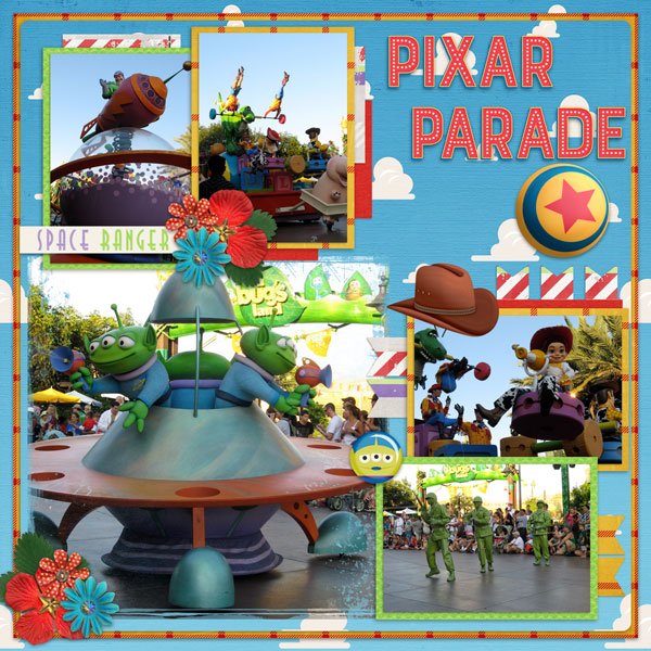 Pixar Parade
