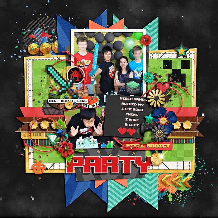 pixel addict party
