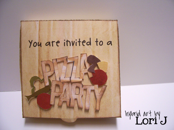 Pizza Party Invitation
