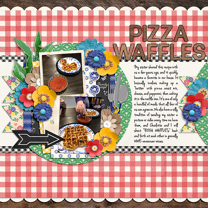 Pizza Waffles