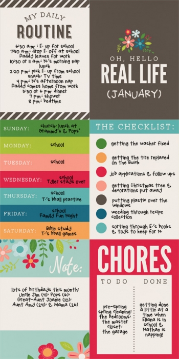 Pl: January Routine