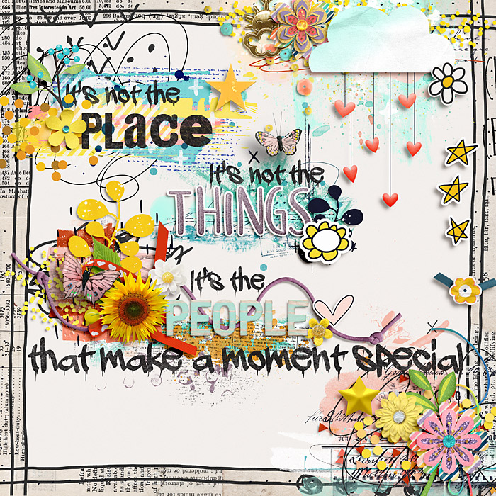 Place, things, people