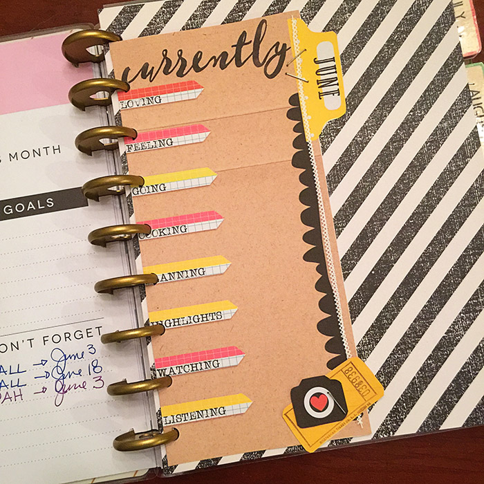 Planner Currently