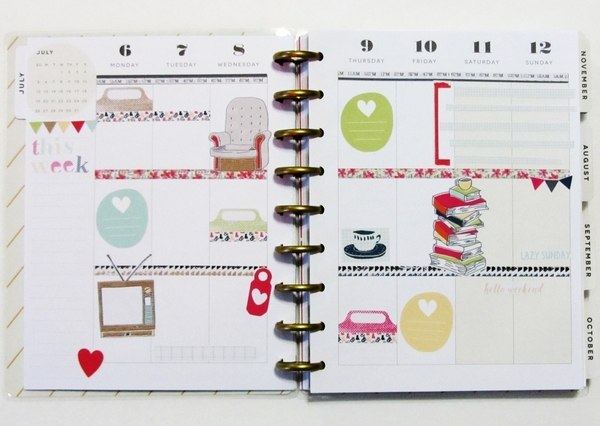 Planner Pages July 6-12