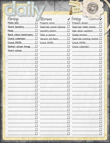 Planner Pages