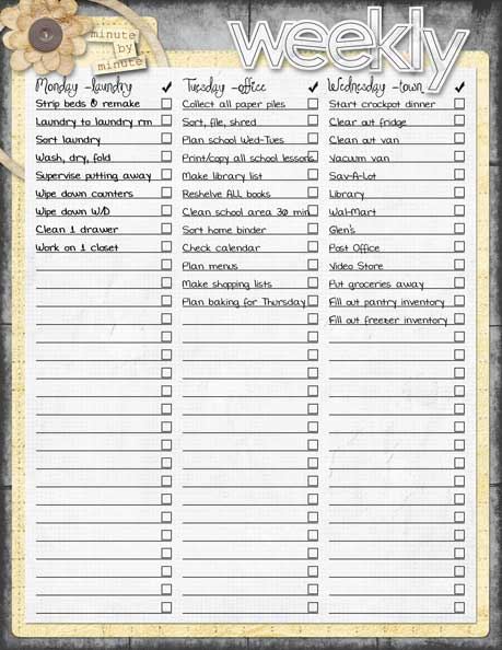 Planner Pages