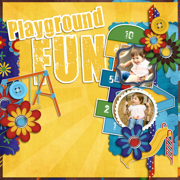 Playground Fun by Moriah and Mommy