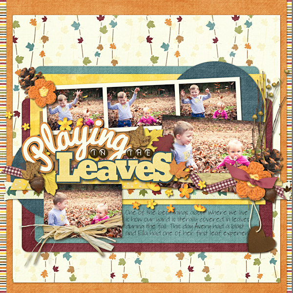 Playing in the Leaves