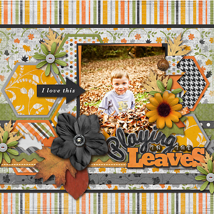Playing In the Leaves