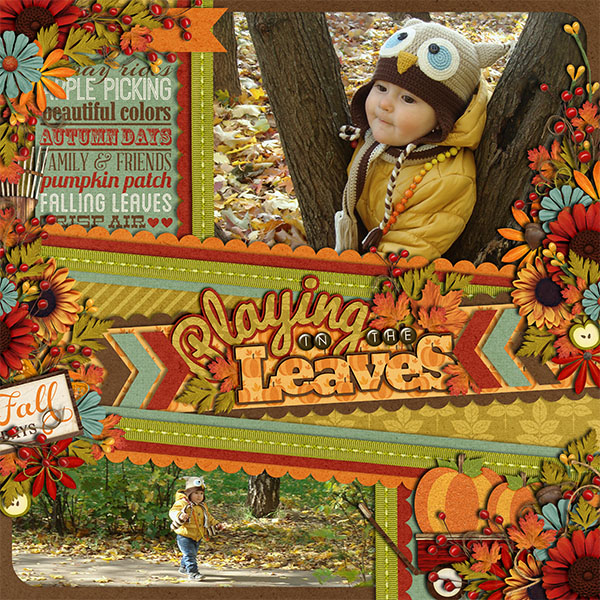 Playing in the Leaves