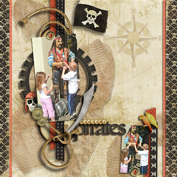 playing pirates