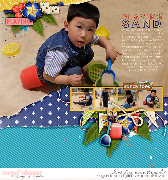 Playing sand