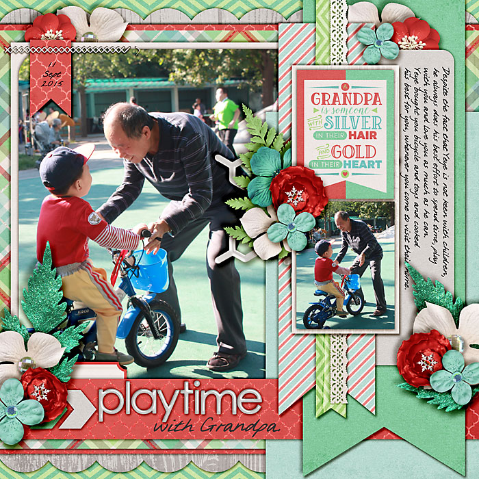 playtime with grandpa