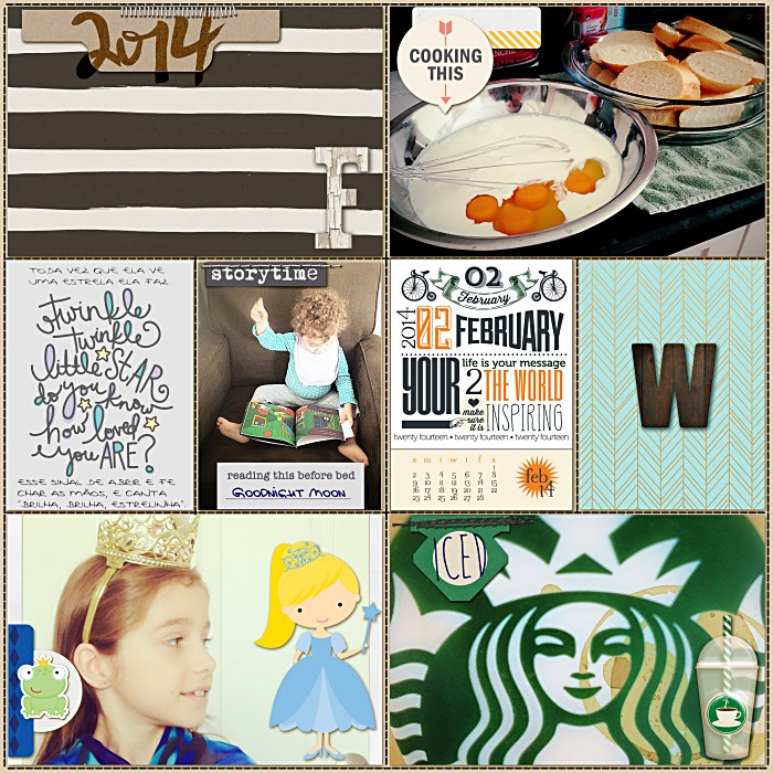 Pocket Scrapbooking 2014 - Feb. #1