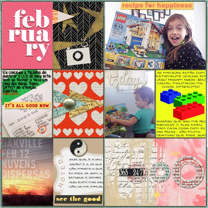 Pocket Scrapbooking 2014 - Feb. #2