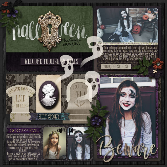 Pocket Scrapbooking - Halloween 2017